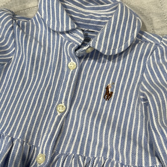 <3 Ralph Lauren 6M Stripped Dress - Picture 8 of 10